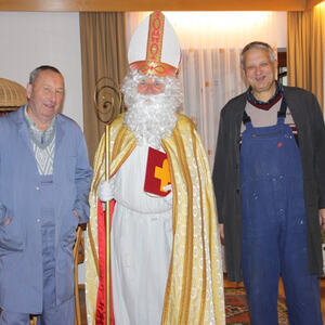 Heiliger Nikolaus unterwegs