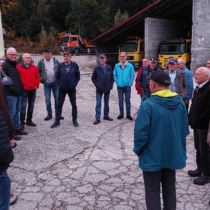 Treffpunkt für die Fußwallfahrt