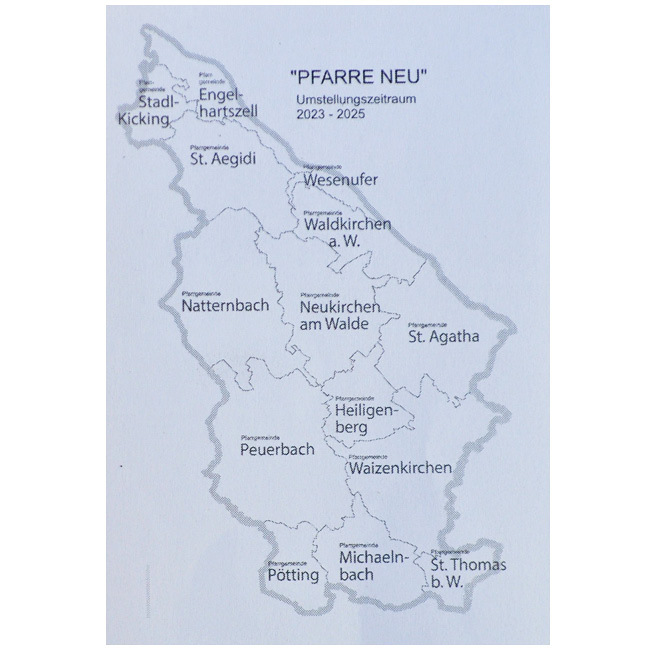 Karte Engelszell-Peuerbach