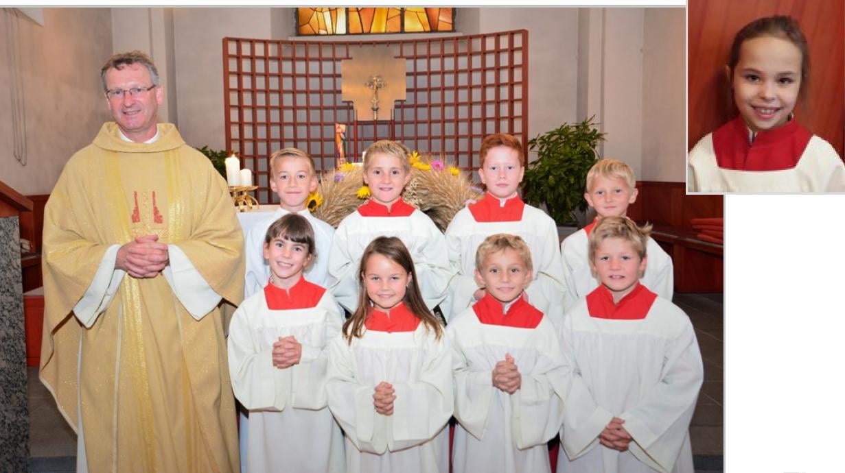 Josef Hirz Neue Ministranten 2018