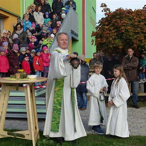 Einweihung des neuen KiGa-Spielplatzes