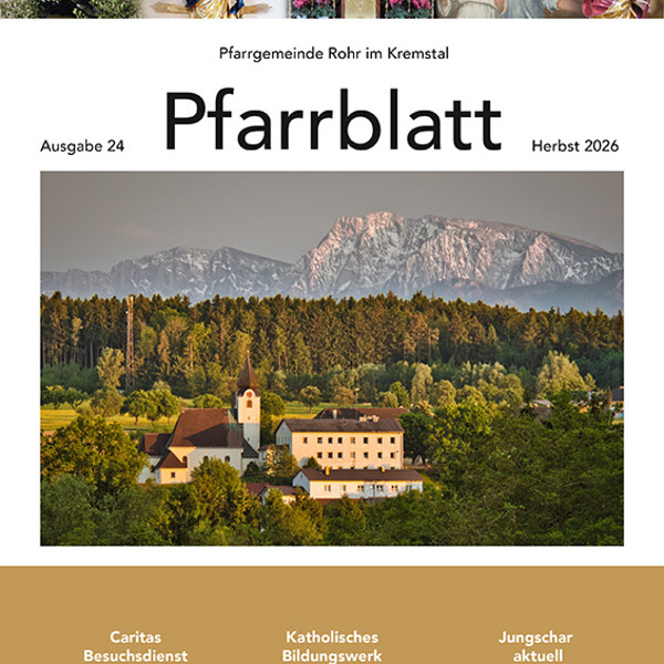 Pfarrblatt Herbst 2026