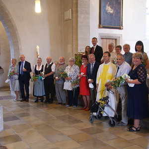 Gottesdienst mit den Jubelpaaren