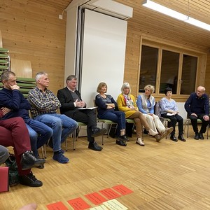 Bischof Manfred Scheuer beim Regionstreffen der KBW-Treffpunkte Bildung in St. Willibald