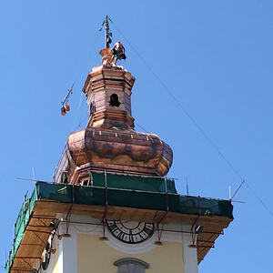 Sanierung der Turmkuppel 2017
