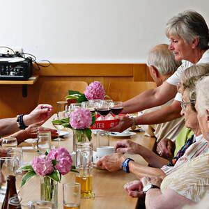 Abschied von Pfarrer Walter Wimmer bei den SeniorInnen