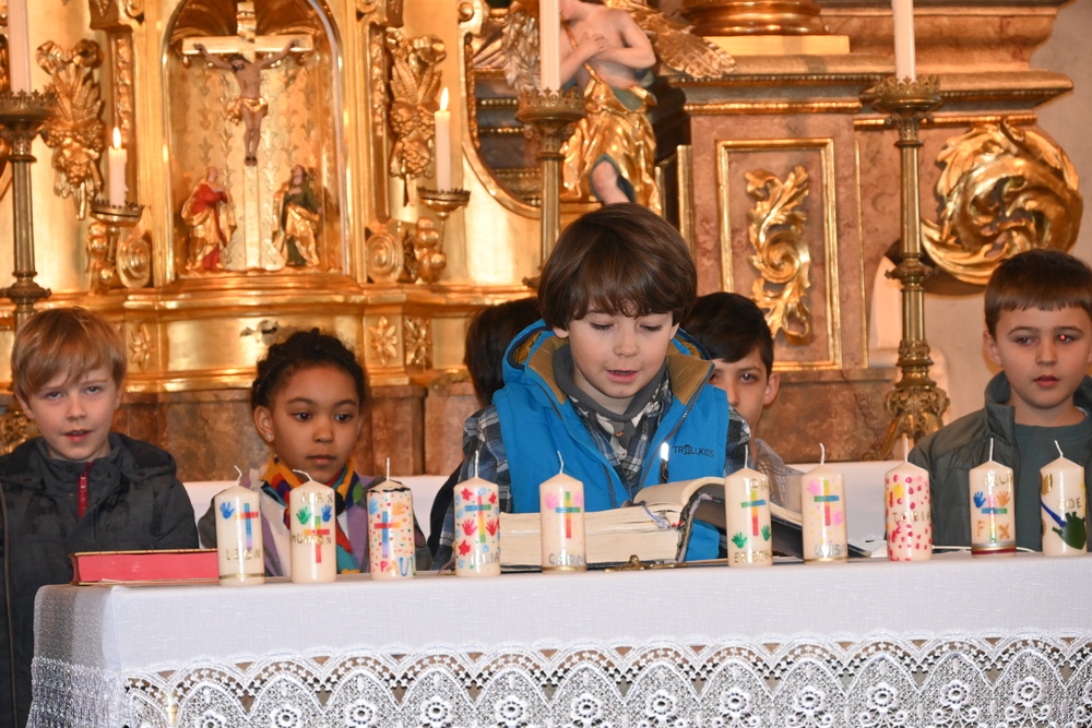 Vorstellung der Erstkommunionkinder Pramet 2025