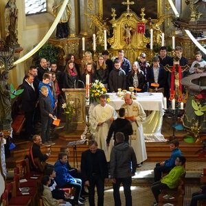 Vorstellmesse der Firmlinge