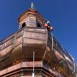 Sanierung der Turmkuppel 2017