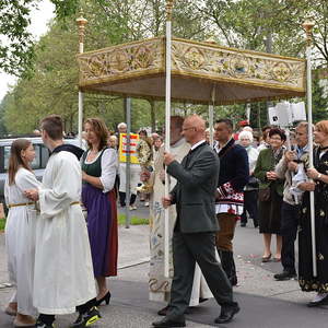 Prozession zu Fronleichnam