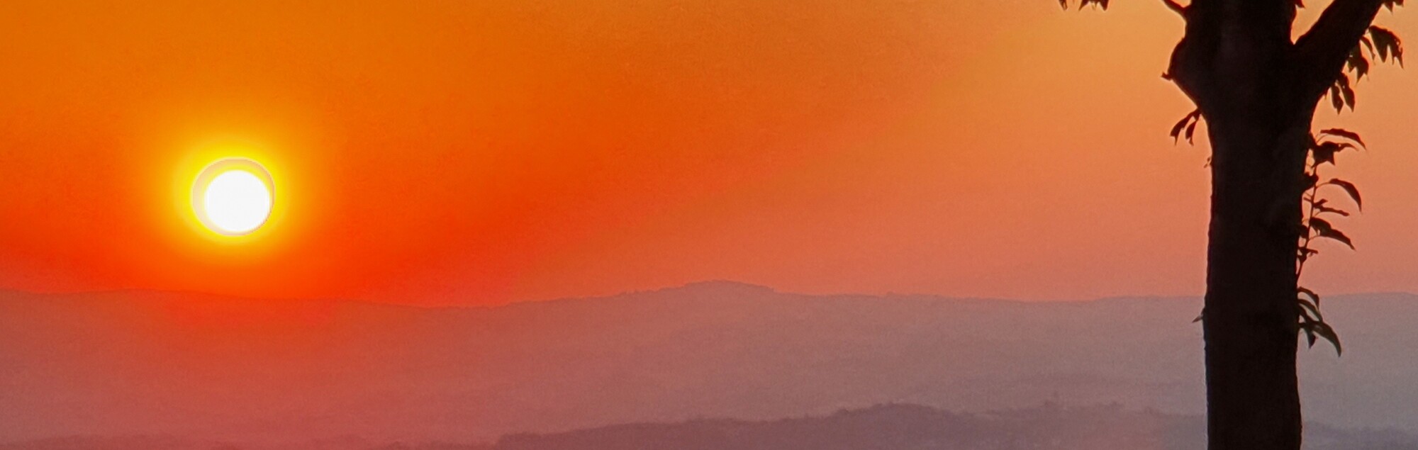 Sonnenuntergang in Allerheiligen