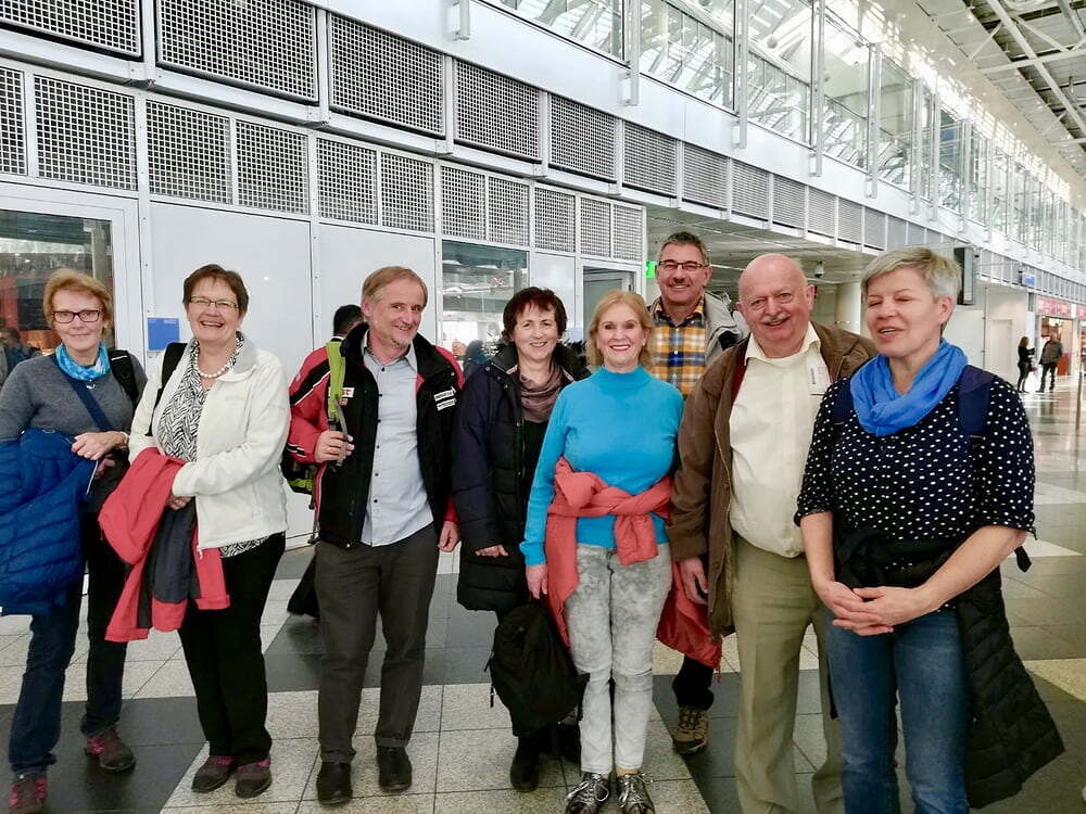 Ankunft am Flughafen!