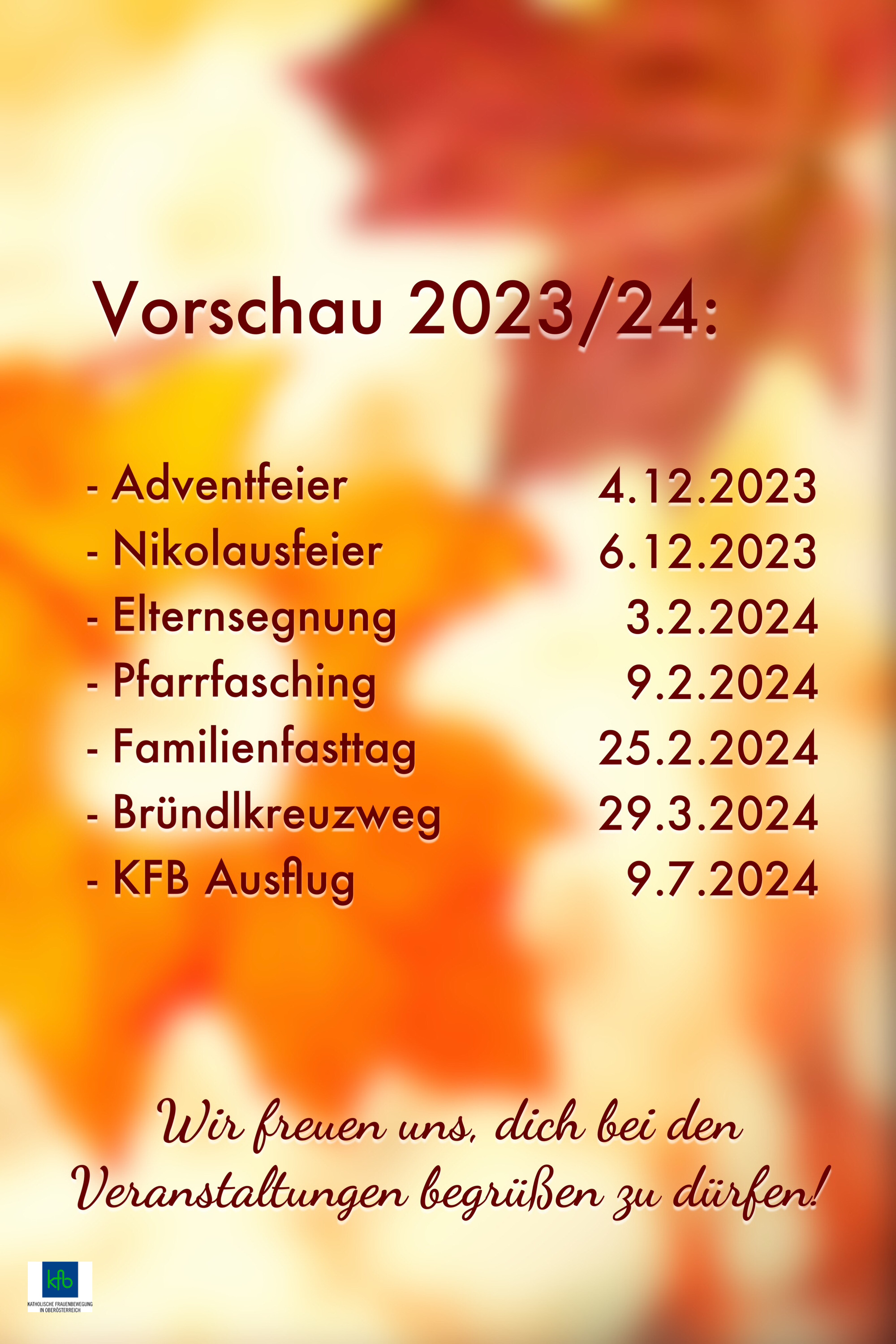 Flyer kfb Frühstück