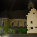 Pfarrzentrum Schwertberg Blick auf Kirche