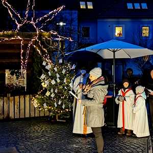 Familiengottesdienst auf der Dorfwiese