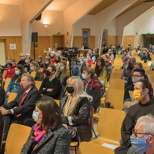 Gedenkfeier an die Opfer des ehemaligen KZ Außenlagers Ternbergzum Thema „Menschlichkeit ohne Grenzen“Foto: Haijes 