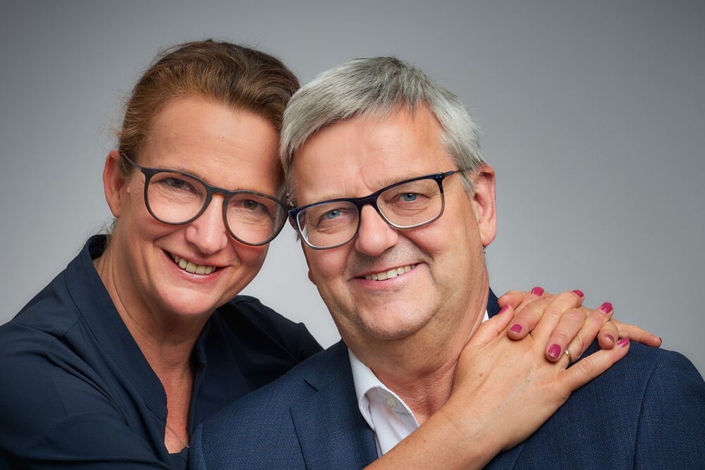 Das Ehepaar Gerlinde und Hannes Hofer 