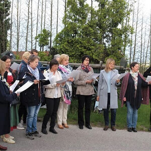 Maiandacht bei der Gaumberger Kapelle