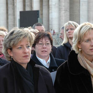 Rom - Christbaum für Papst