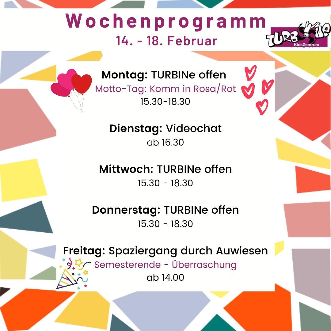Programm für die 3. Februarwoche