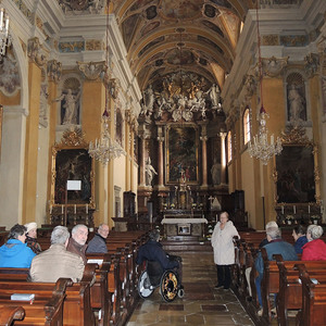 Ansprechende Führung durch das Stift
