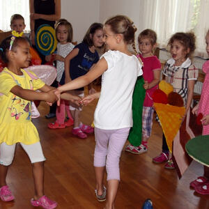 Abschied von Pfr. Wimmer im Kindergarten