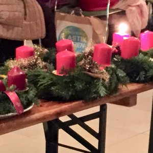Adventkranzsegnung