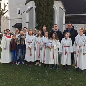 Unsere MinistrantInnen bereiten sich auf ihre Romreise vor