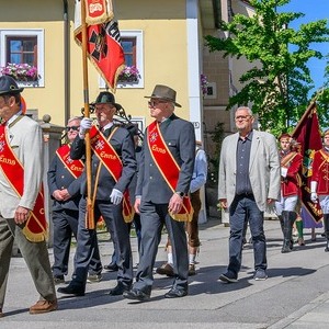 Segnung der Kreuzigungsgruppe am Schmidberg