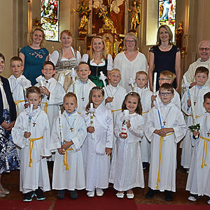 Erstkommunion 2018 in der Pfarre Kopfing