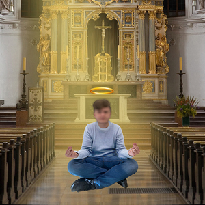 Heiliger Leib in göttlicher Erhabenheit