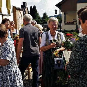 Kräuterweihe und Agape am 15.8.2021