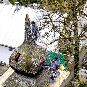 Renovierung Turm Bründlkirche