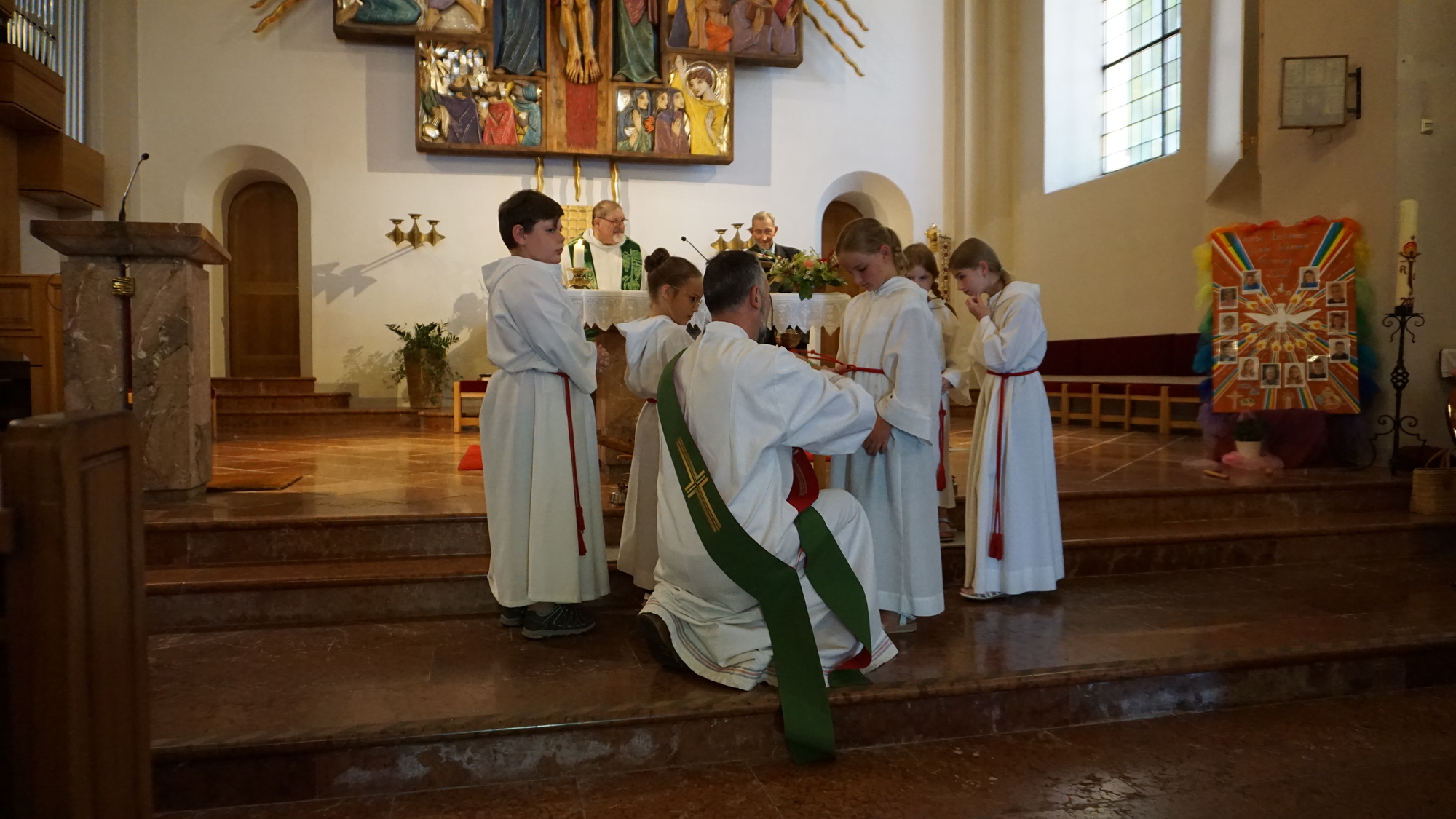 Einkleidungsfeier Ministrantinnen
