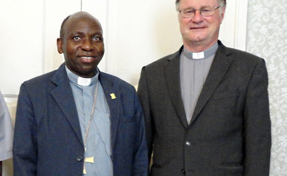 Bischof John C. Ndimbo / Bischof Manfred Scheuer                