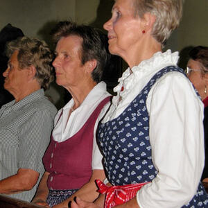 Maiandacht Goldhaubenfrauen