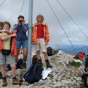 Beim Gipfelkreuz