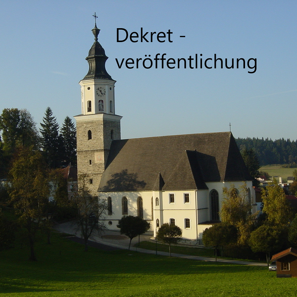 Änderung des Rechtsstatus der bisherigen Pfarren