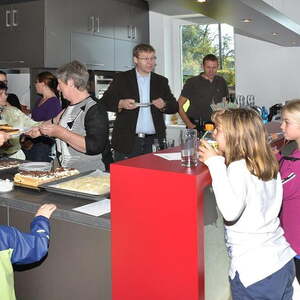 Eröffnung der Bibliothek