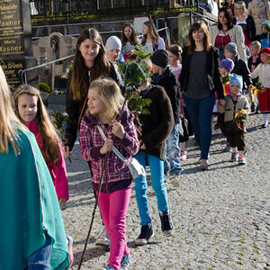 Palmsonntag 2017 - Einzug