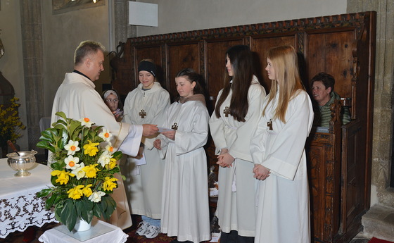 Verabschiedung der Ministranten