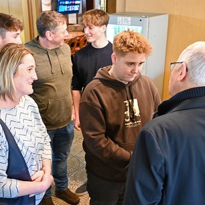 Seine Geburtstagsfeier