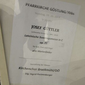 Pfarr- und Chorausflug 2014