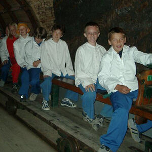 nach der Salzbergwerkführung