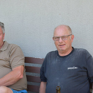 Erholung im schattigen Pfarrgarten