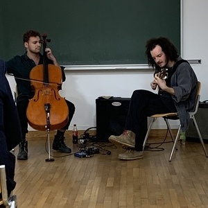 Die Musiker Christoph Meier und Timon Grohs