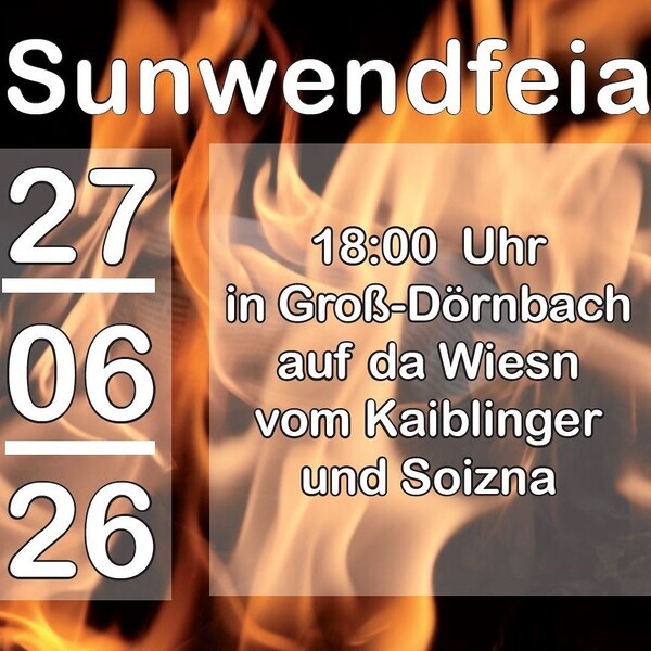 Einladung zum Sonnwendfeuer