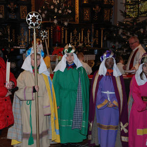 Sternsinger in Burgkirchen