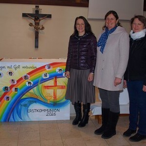 von links Karin Bibermayr, Andrea Schobesberger und Paula Klausner