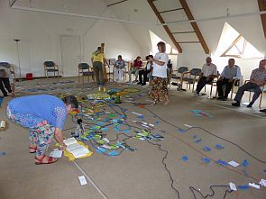 Karte am Ende der Woche